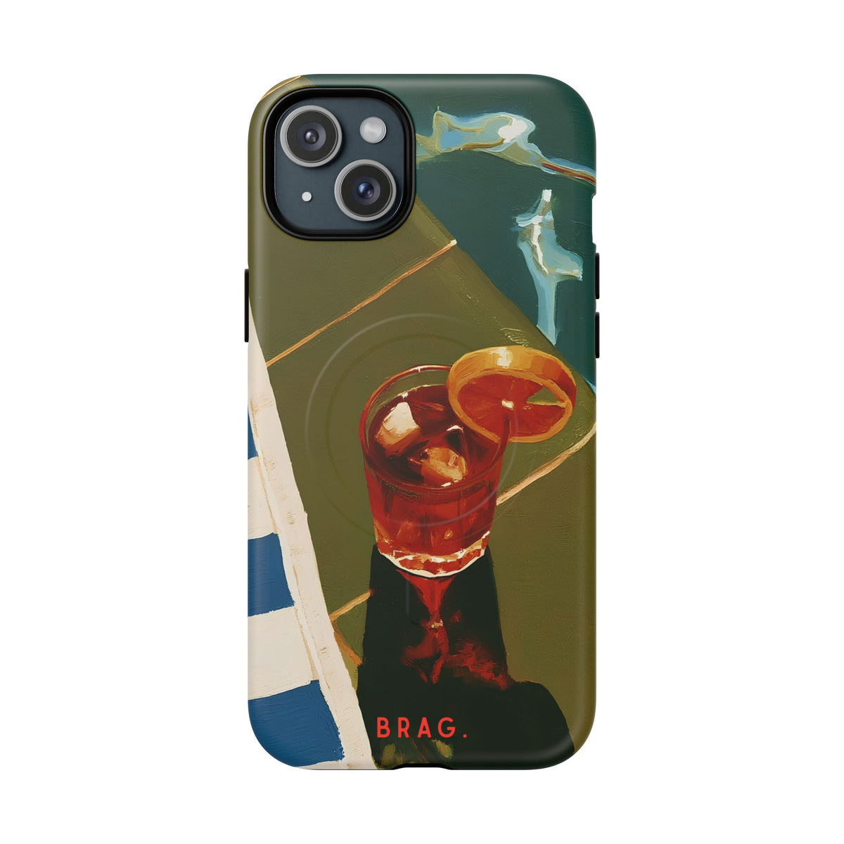 Aperol Hour MagSafe Tough Phone Case — Magnetic Protective Cover