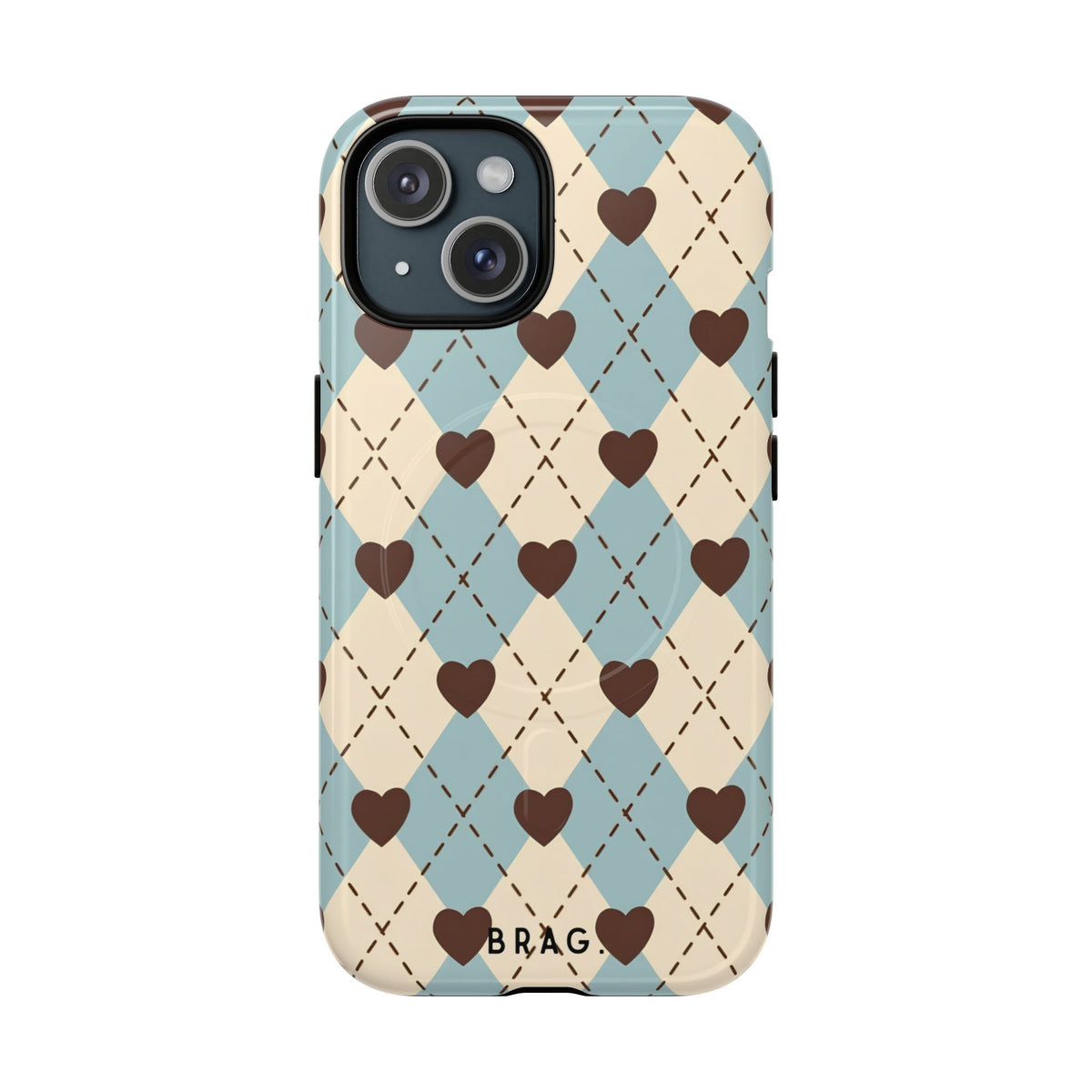 Sweetheart Plaid MagSafe Tough Phone Case — Magnetic Protective Cover