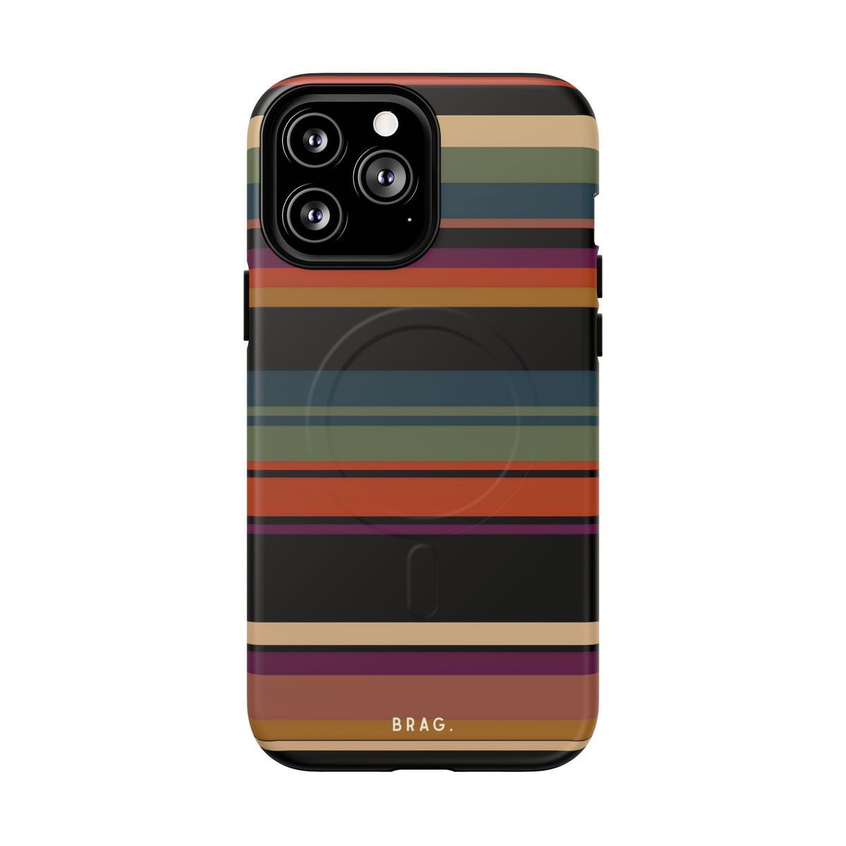 Market Stripe MagSafe Tough Phone Case — Magnetic Protective Cover
