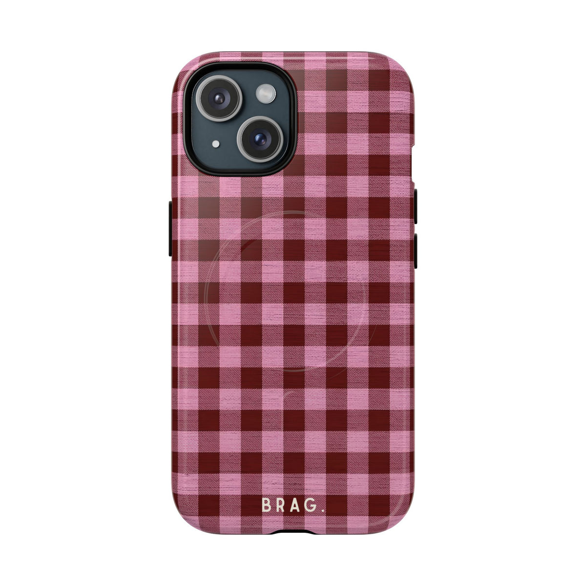 Club Check MagSafe Tough Phone Case — Magnetic Protective Cover