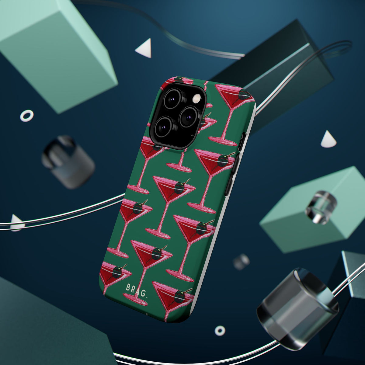 Pink Martini Magnetic Impact-Resistant Phone Case