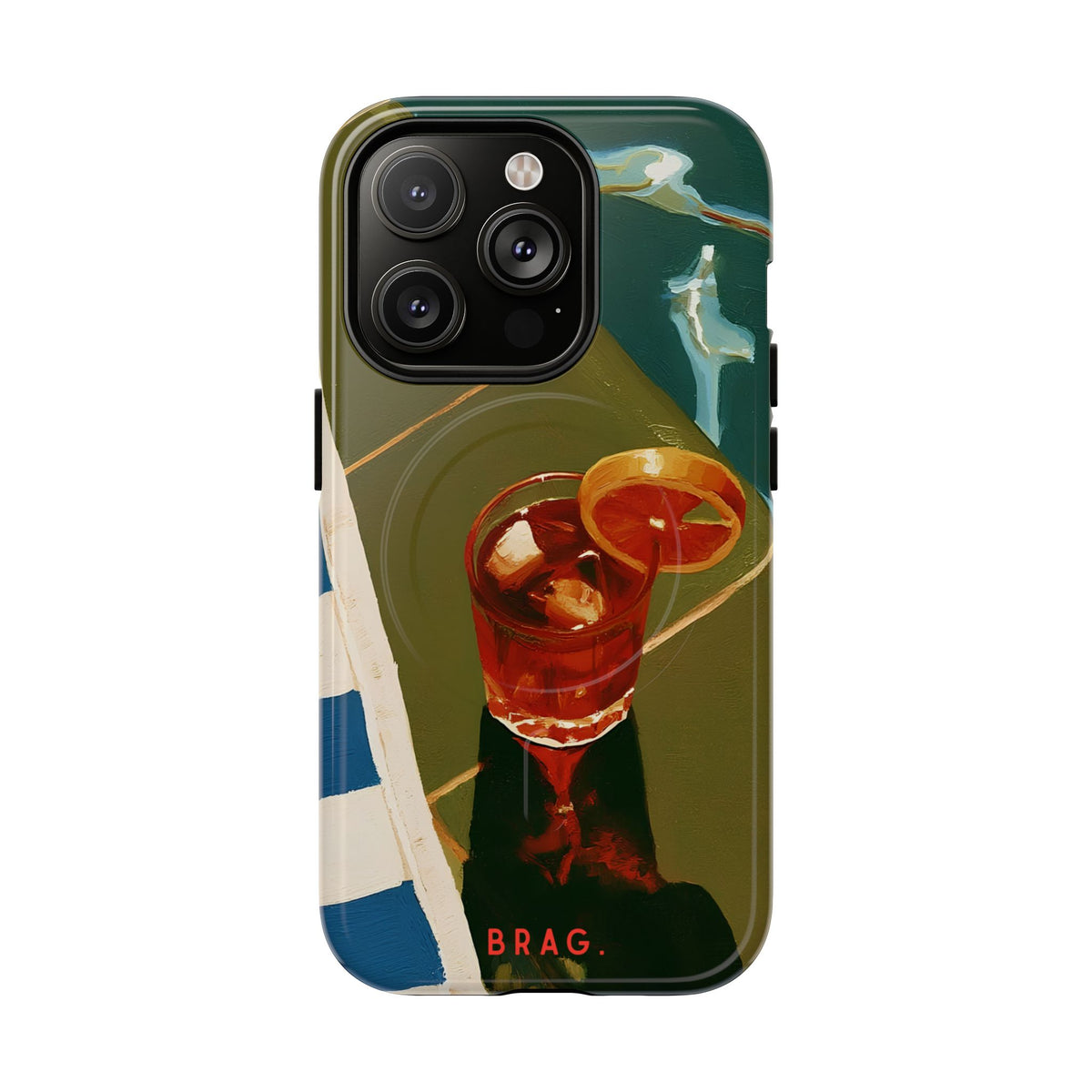 Aperol Hour MagSafe Tough Phone Case — Magnetic Protective Cover