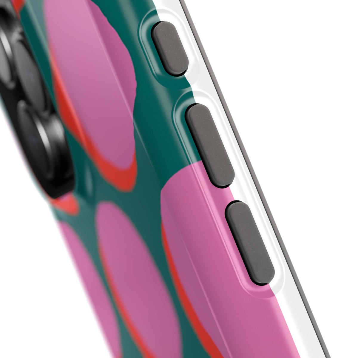 Pink Moon Magnetic Impact-Resistant Phone Case