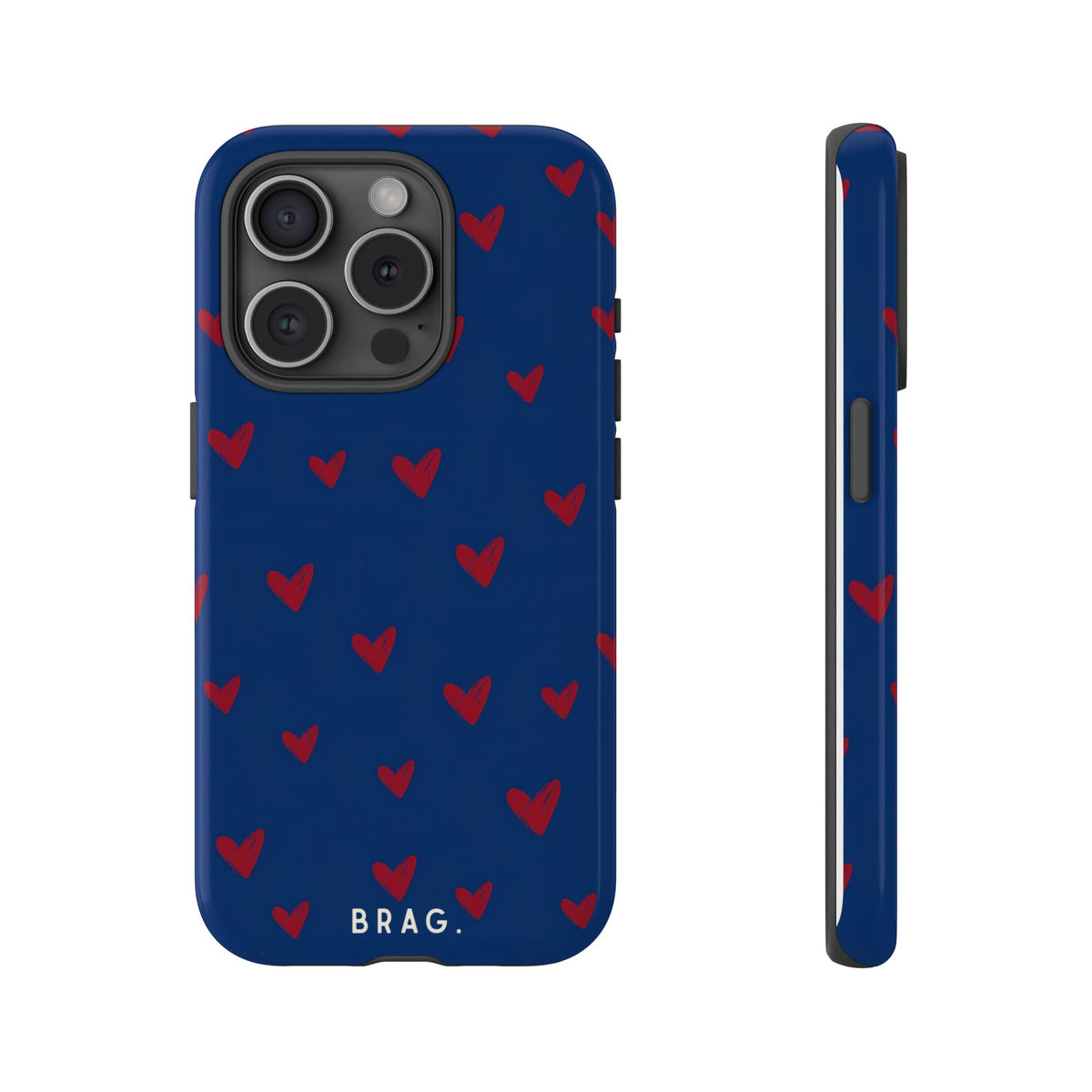 Navy Affair Tough Phone Case – Shockproof Protective iPhone Cover