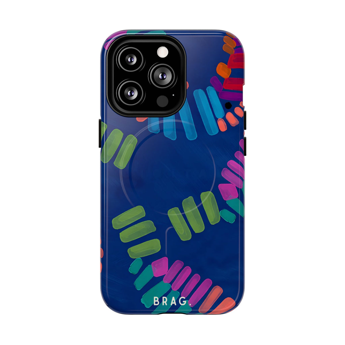 Blue Palm MagSafe Tough Phone Case — Magnetic Protective Cover