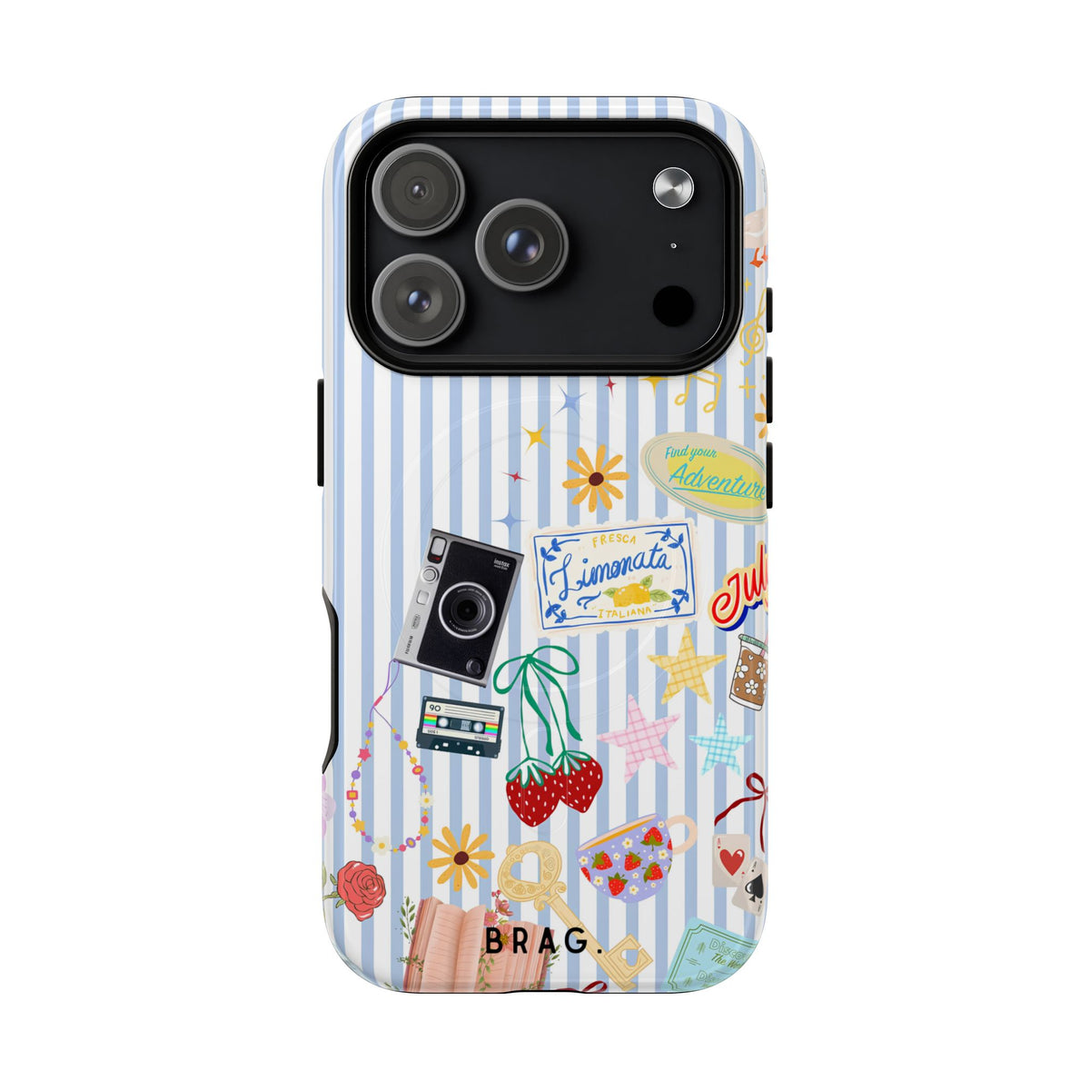 Travel Girl MagSafe Tough Phone Case — Magnetic Protective Cover