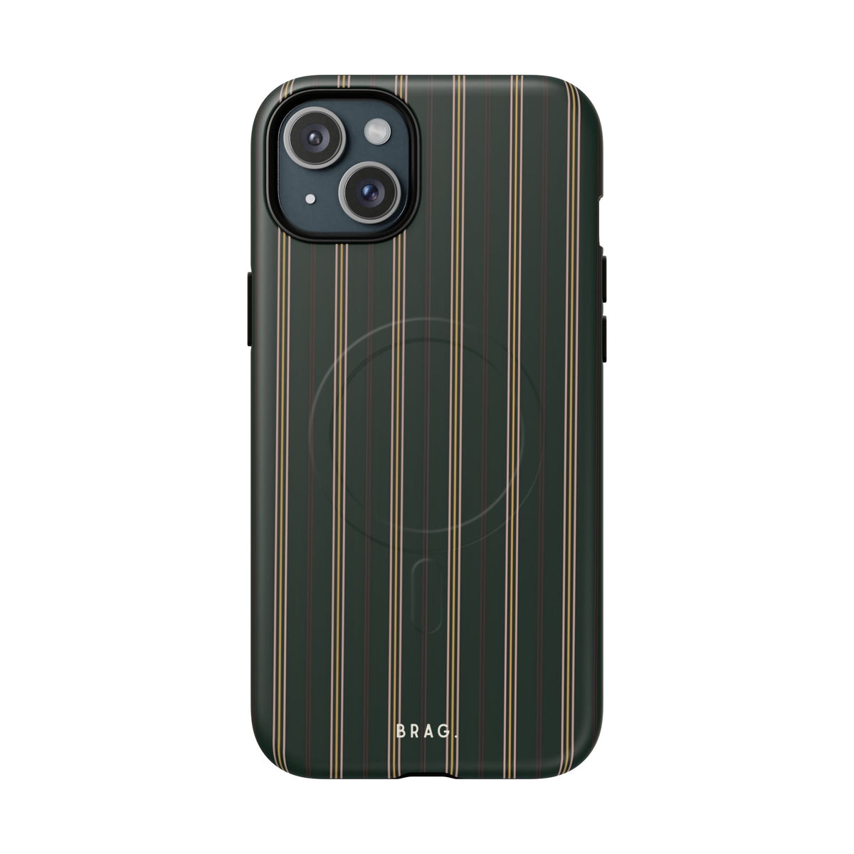 Vintage Pinstripe MagSafe Tough Phone Case — Magnetic Protective Cover