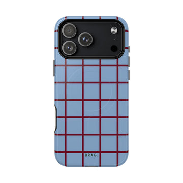 Checkerboard Romance MagSafe Tough Phone Case — Magnetic Protective Cover