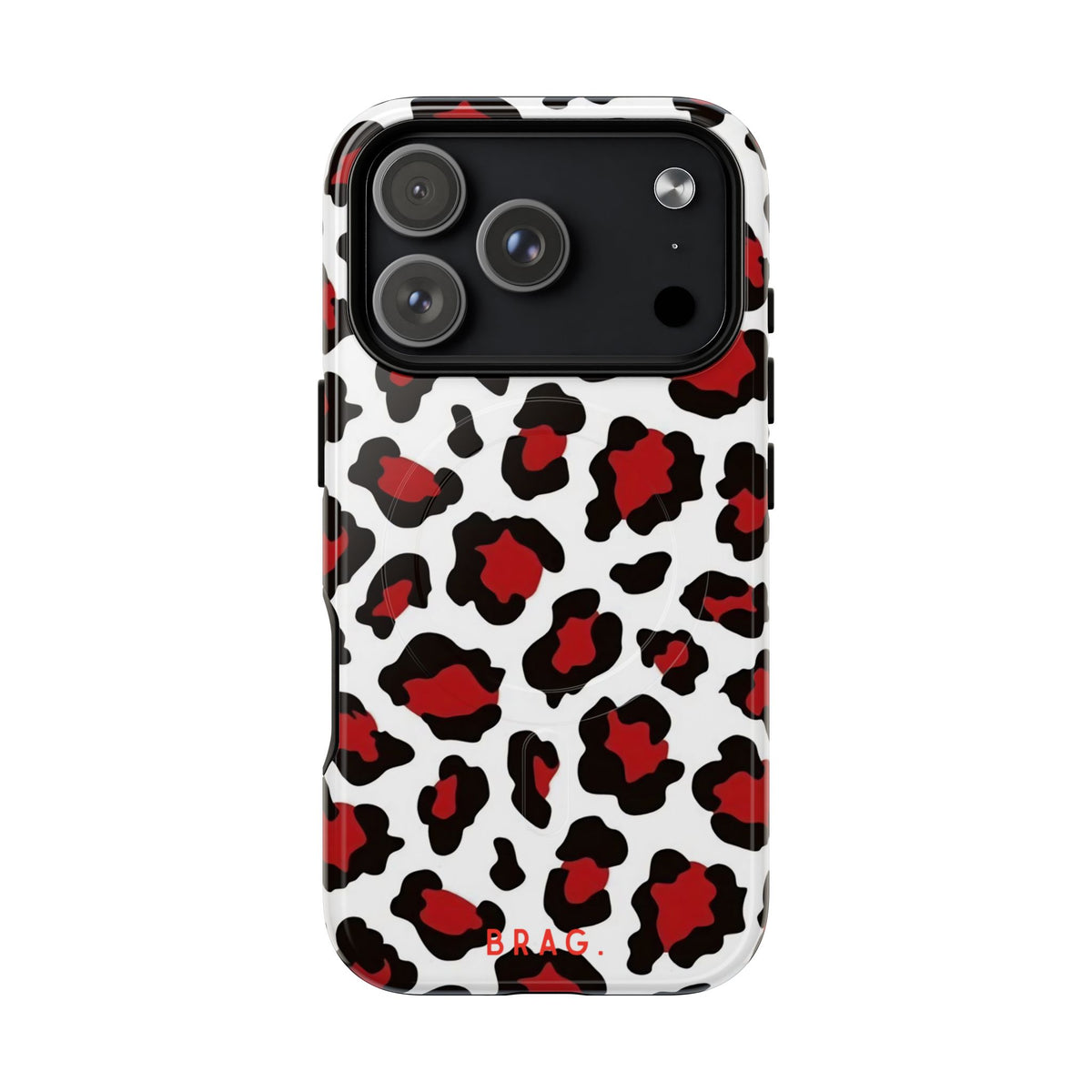 Leopard Kiss MagSafe Tough Phone Case — Magnetic Protective Cover
