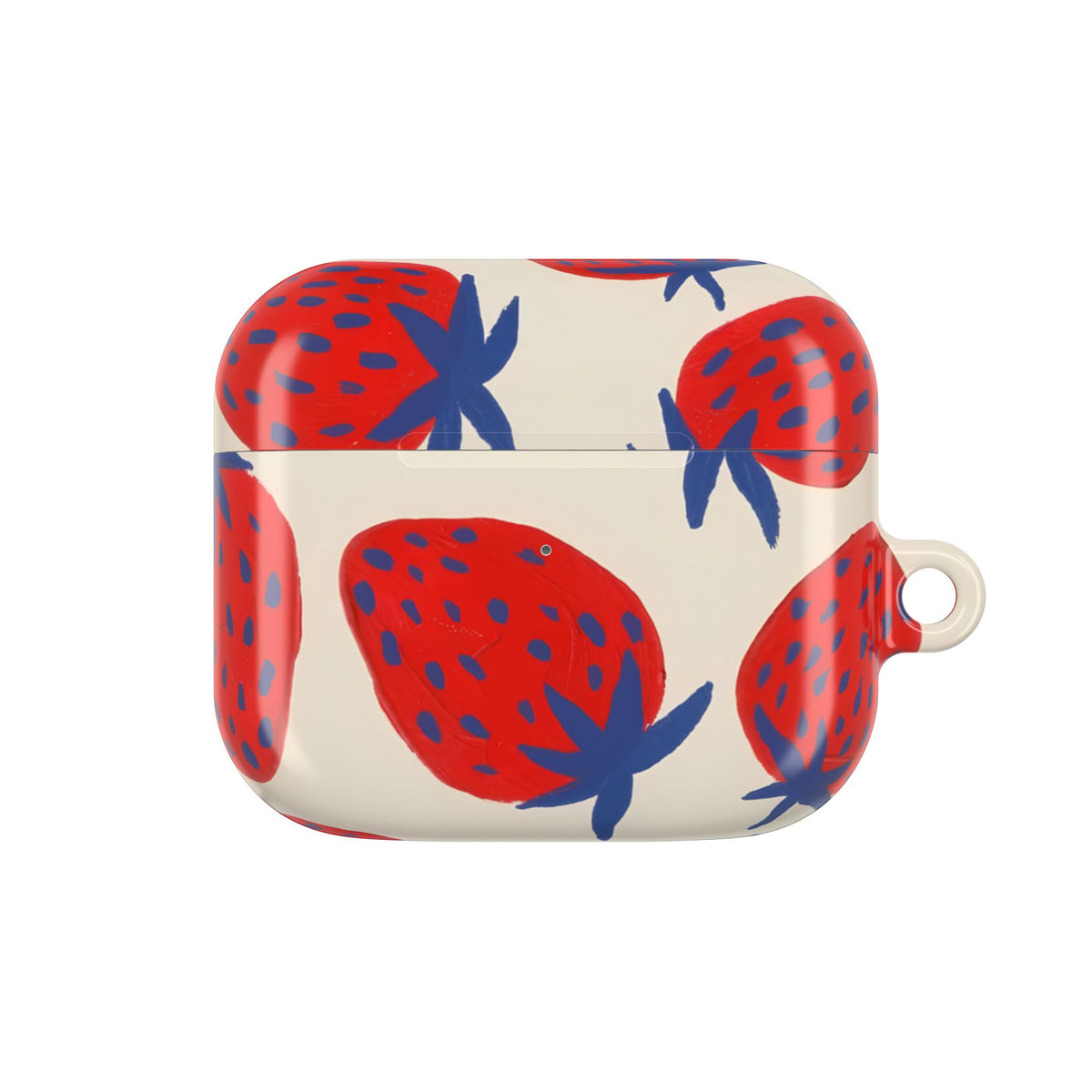 Strawberry Field AirPod Case – Slim Protective Charging Case