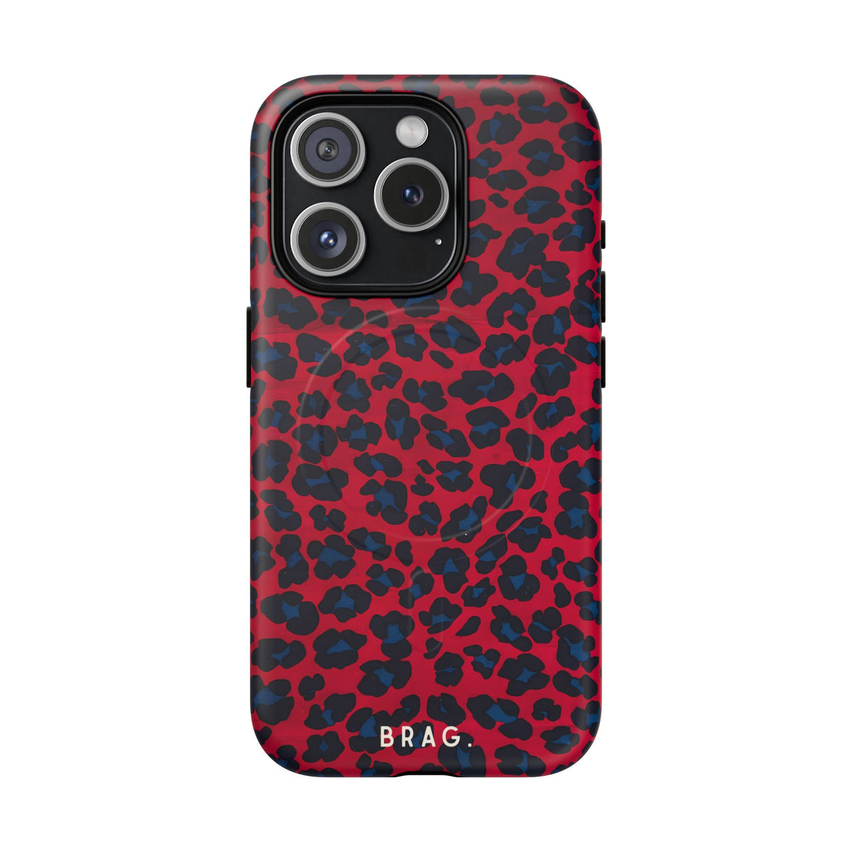 Red Flag MagSafe Tough Phone Case — Magnetic Protective Cover