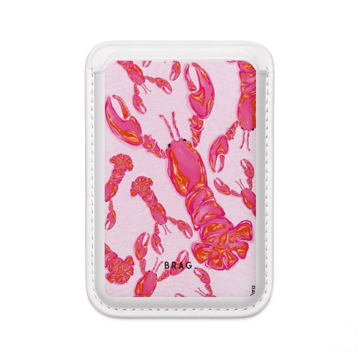 Lobster Roll MagSafe Vegan Wallet — Slim Phone Card Holder