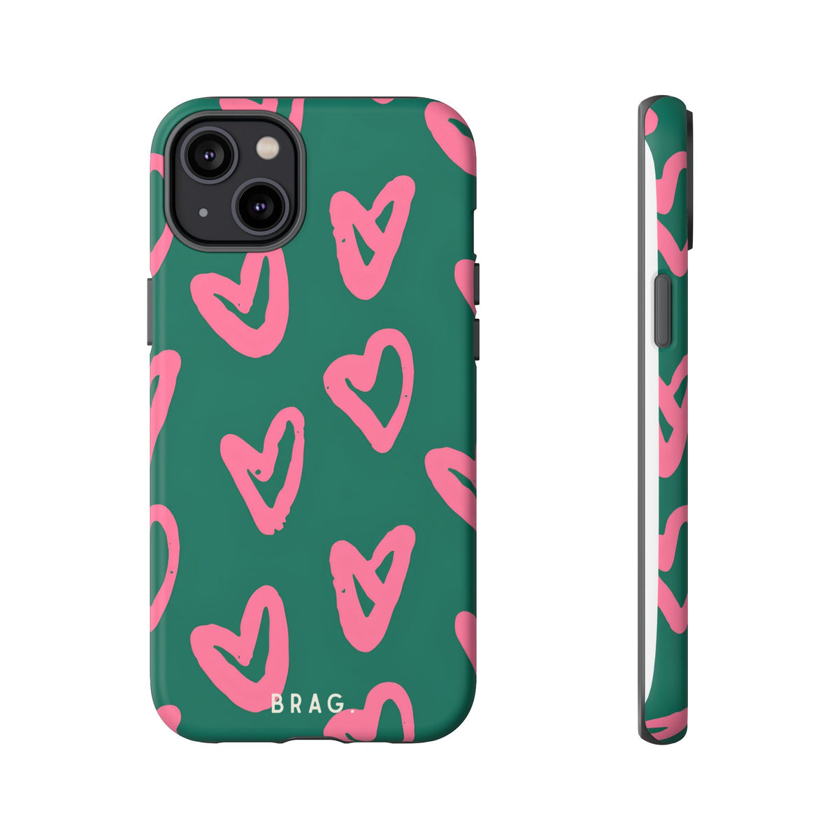 Sweetheart Tough Phone Case – Shockproof Protective iPhone Cover