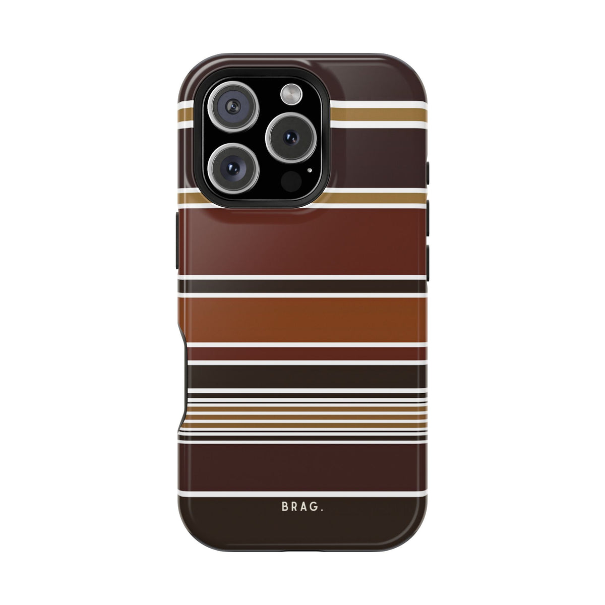 Cocoa Line Magnetic Impact-Resistant Phone Case