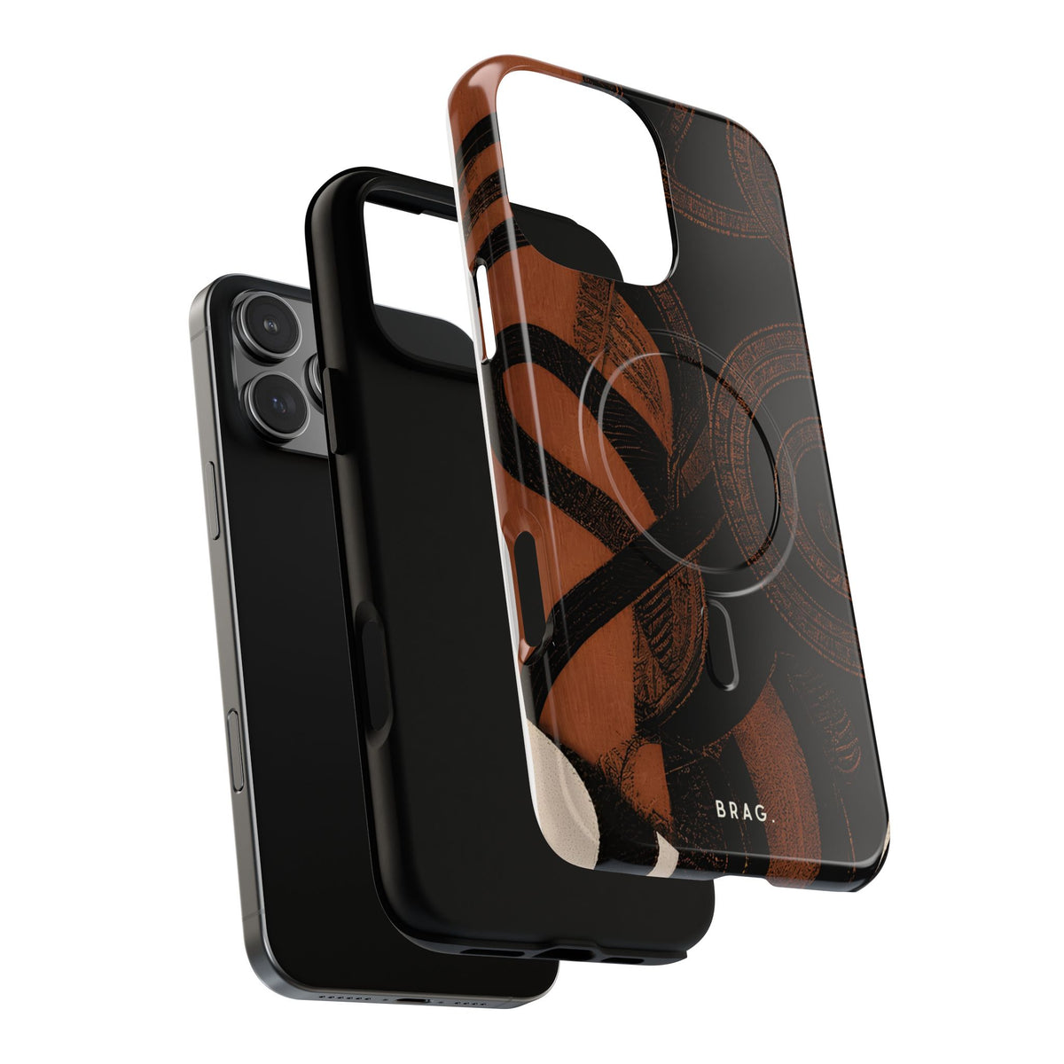 Mighnight Spiral MagSafe Tough Phone Case — Magnetic Protective Cover