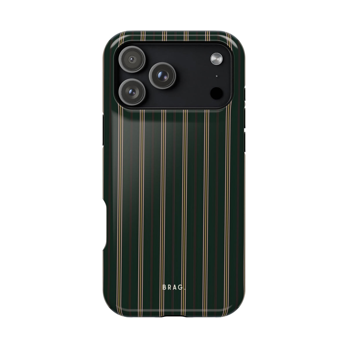 Vintage Pinstripe Magnetic Impact-Resistant Phone Case