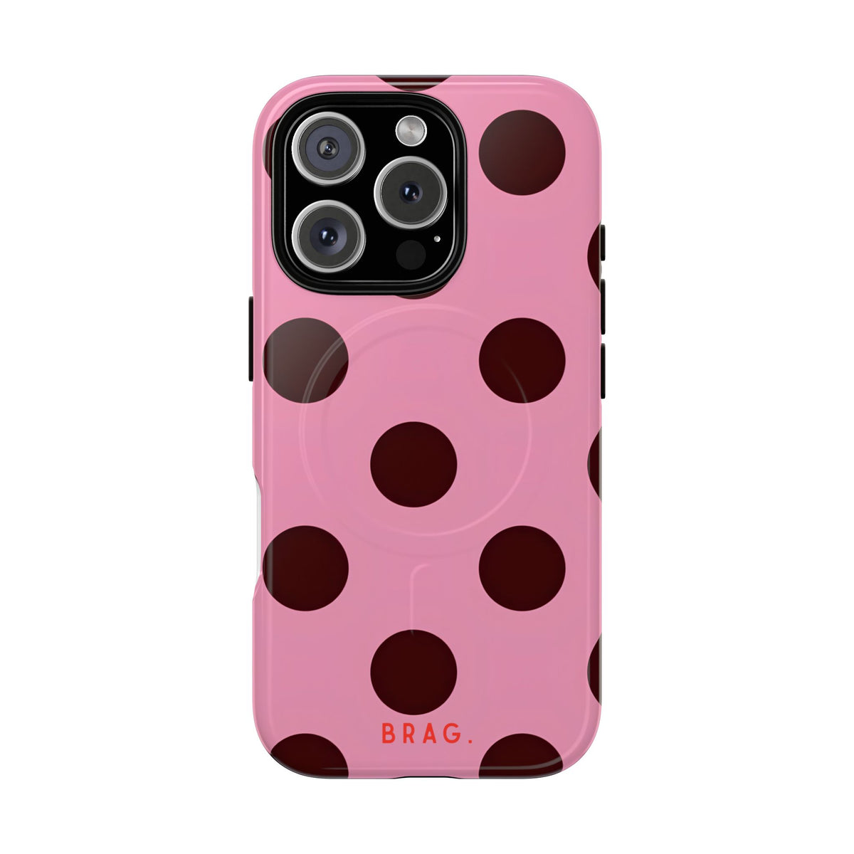 Candy Dot MagSafe Tough Phone Case — Magnetic Protective Cover