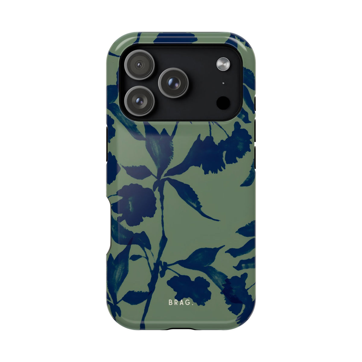 Sage Bloom Magnetic Impact-Resistant Phone Case
