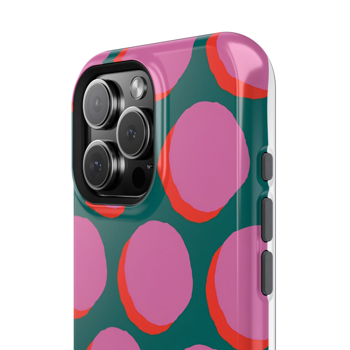 Pink Moon Magnetic Impact-Resistant Phone Case
