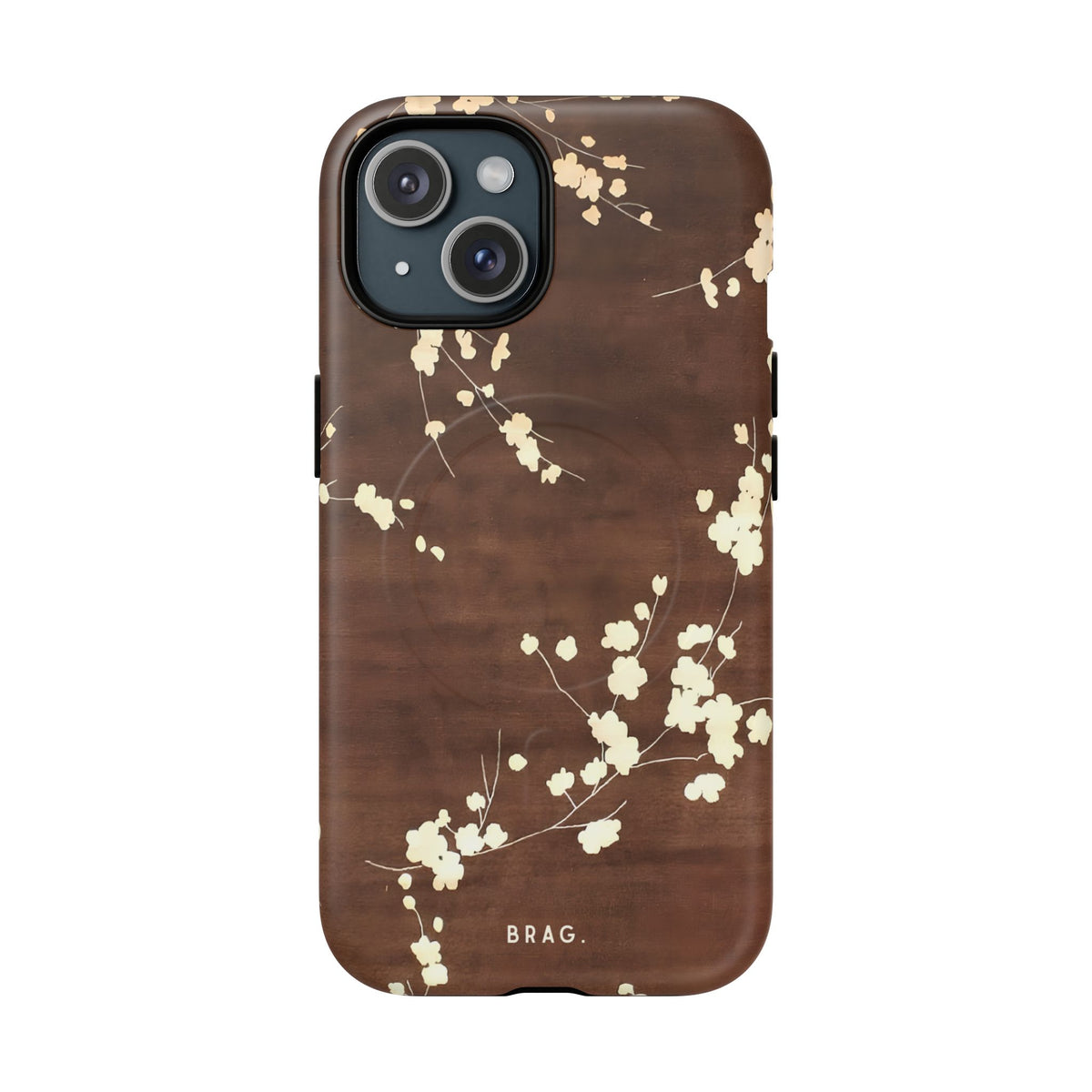 Blossom Trail MagSafe Tough Phone Case — Magnetic Protective Cover