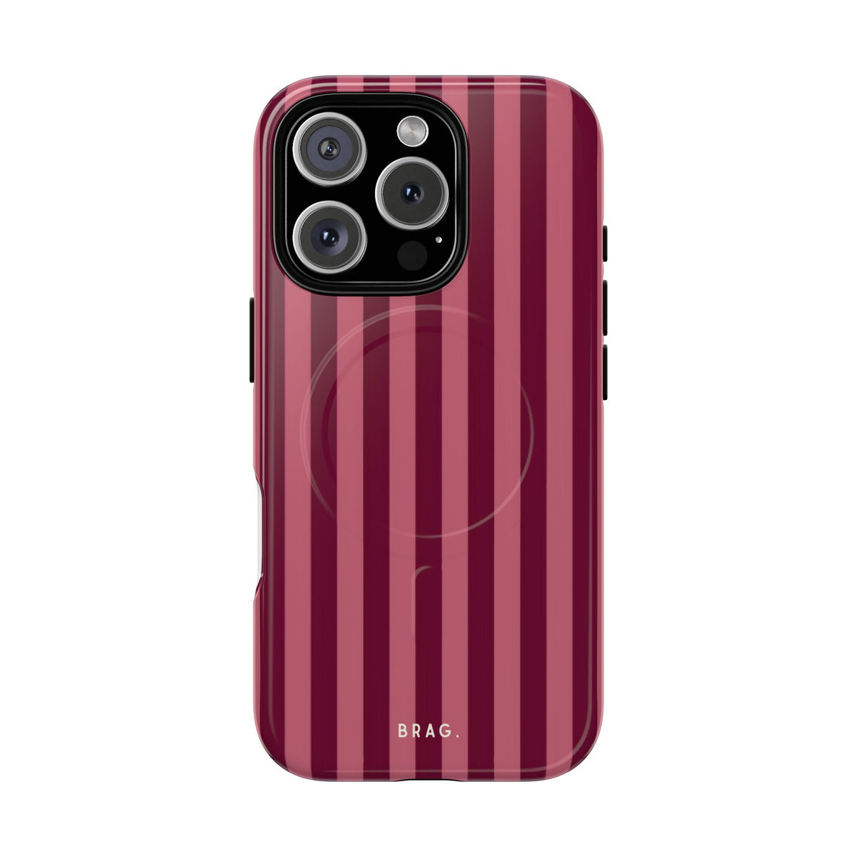 Hot Pink MagSafe Tough Phone Case — Magnetic Protective Cover