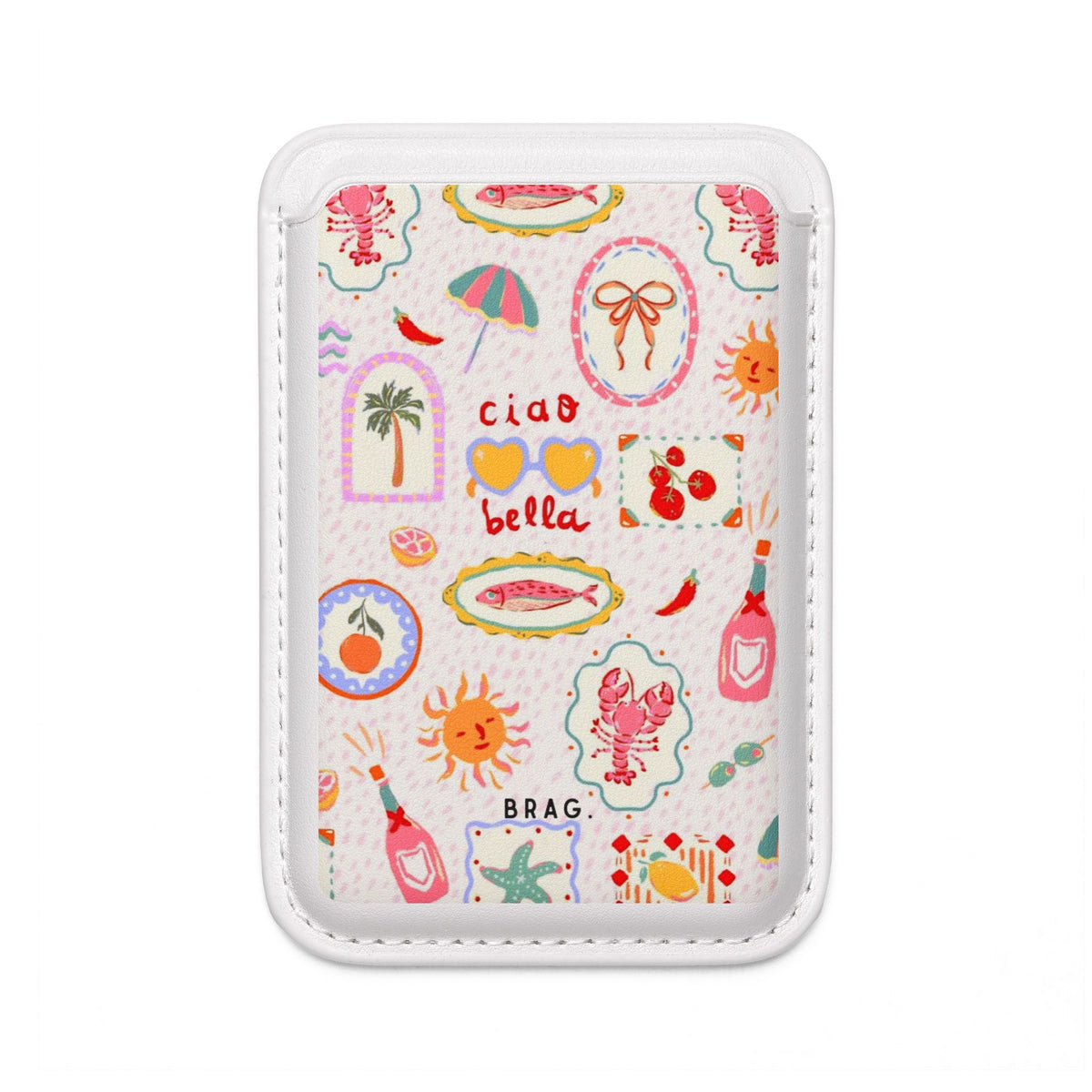 Ciao Bella MagSafe Vegan Wallet — Slim Phone Card Holder