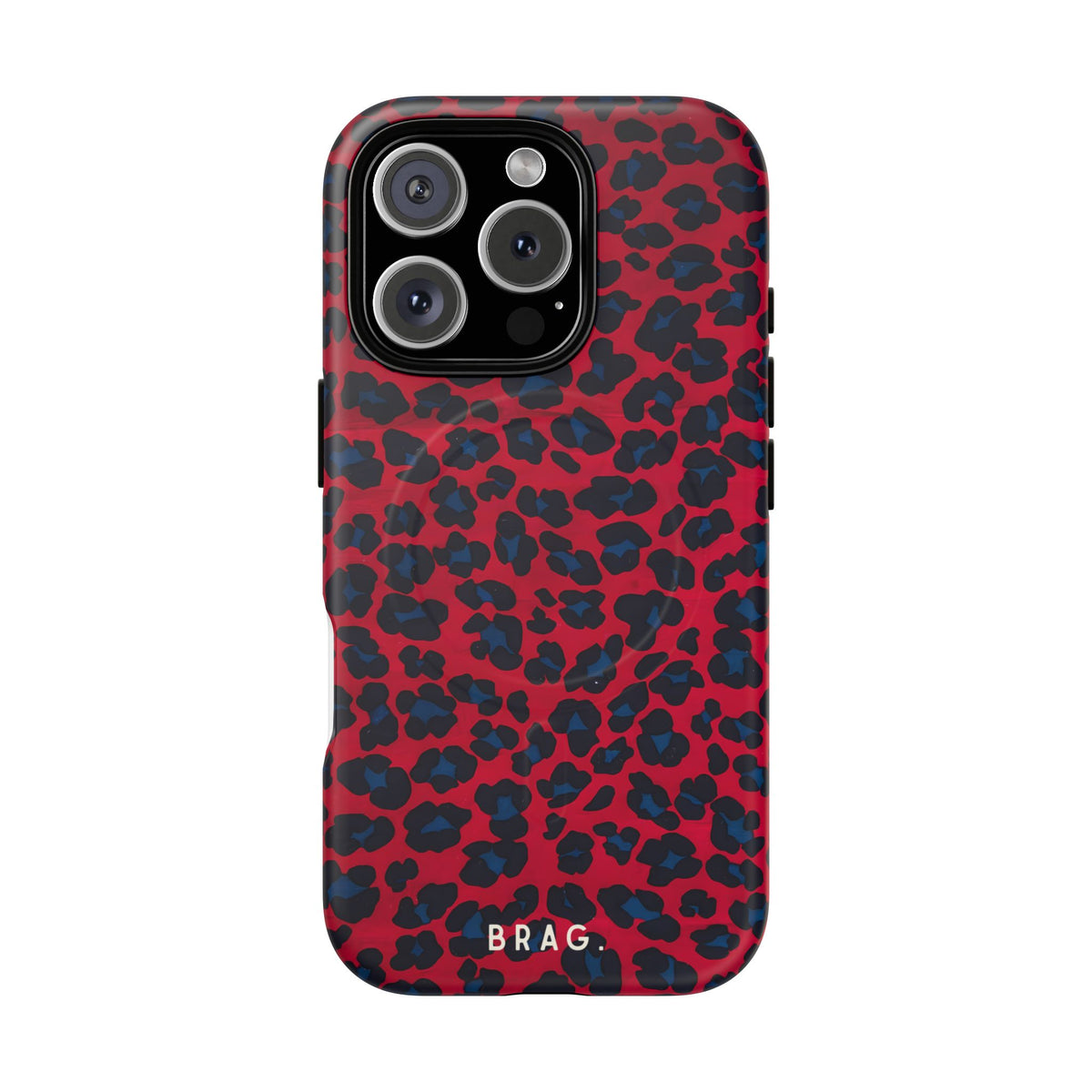 Red Flag MagSafe Tough Phone Case — Magnetic Protective Cover