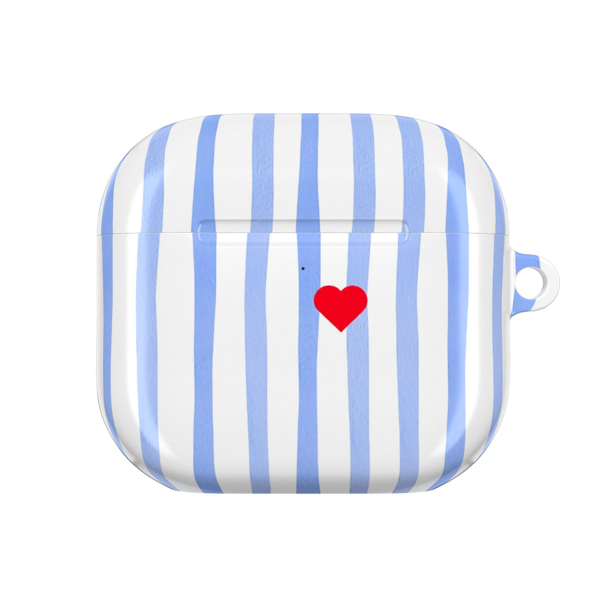 Blue Heart AirPod Case – Slim Protective Charging Case