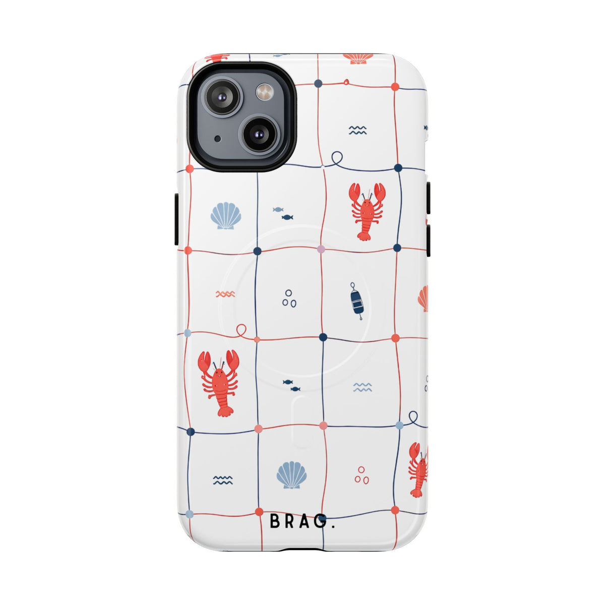 Lobster Cafe MagSafe Tough Phone Case — Magnetic Protective Cover