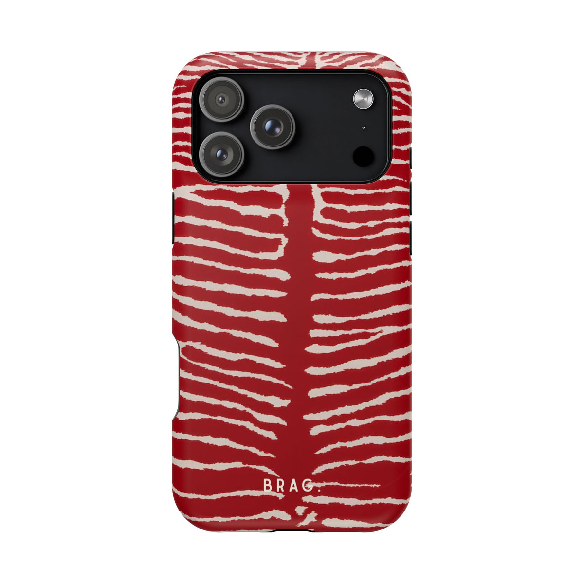 Striped Heat Magnetic Impact-Resistant Phone Case