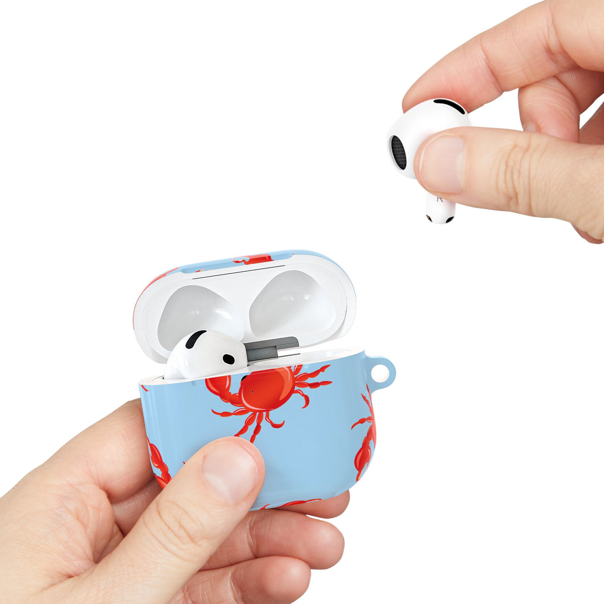 Crab Stack AirPod Case – Slim Protective Charging Case