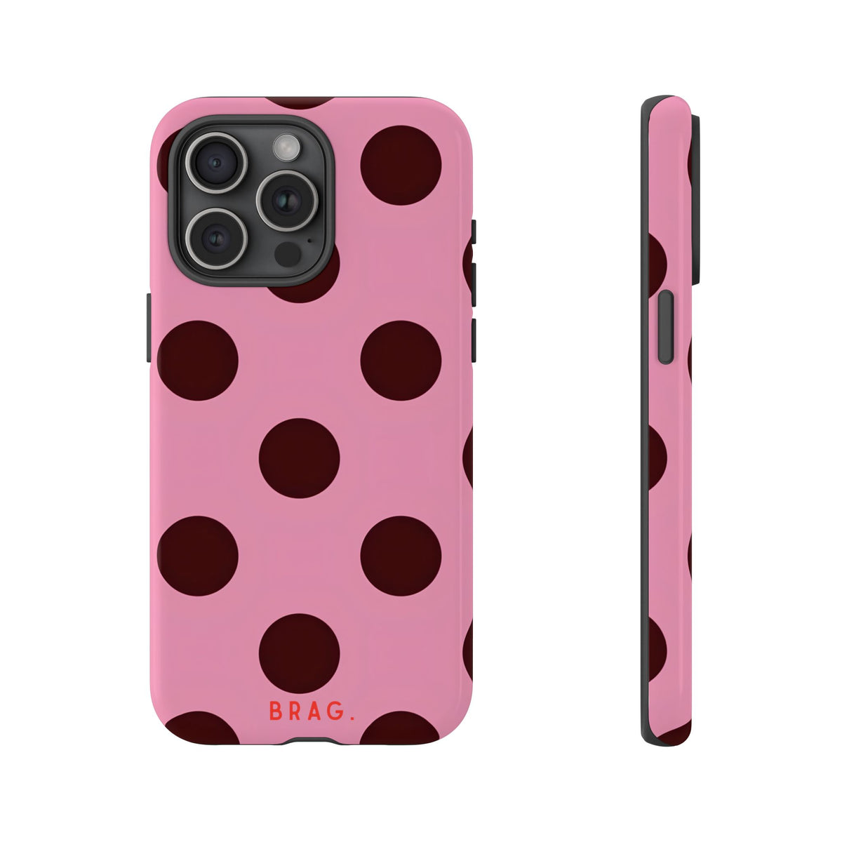 Candy Dot Tough Phone Case – Shockproof Protective iPhone Cover