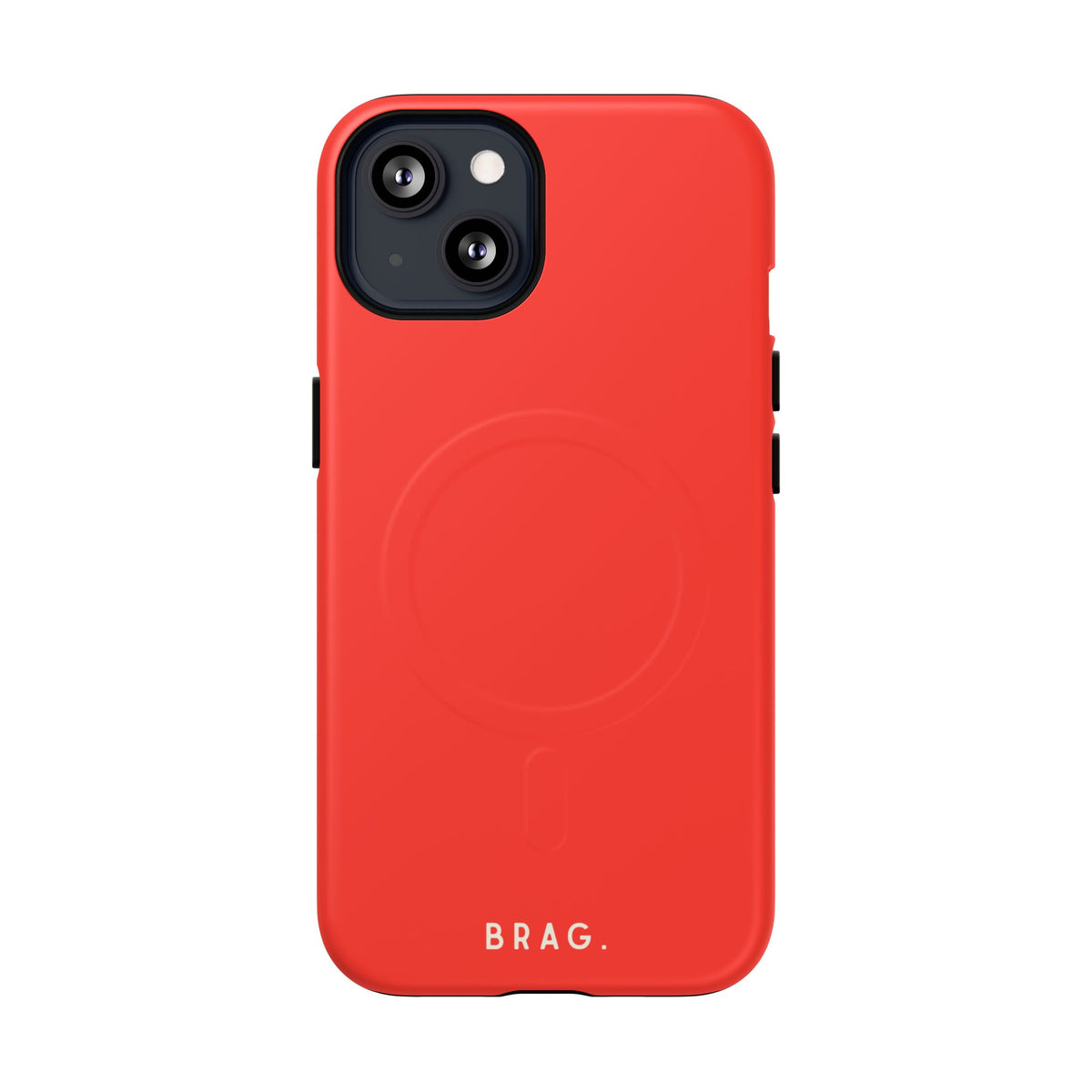 Brag Red MagSafe Tough Phone Case — Magnetic Protective Cover