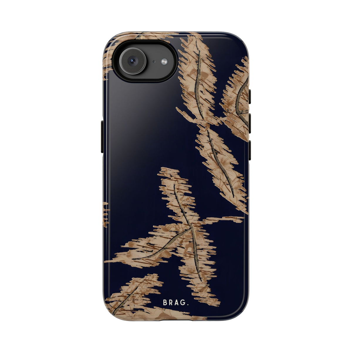 Golden Fern Tough Phone Case – Shockproof Protective iPhone Cover