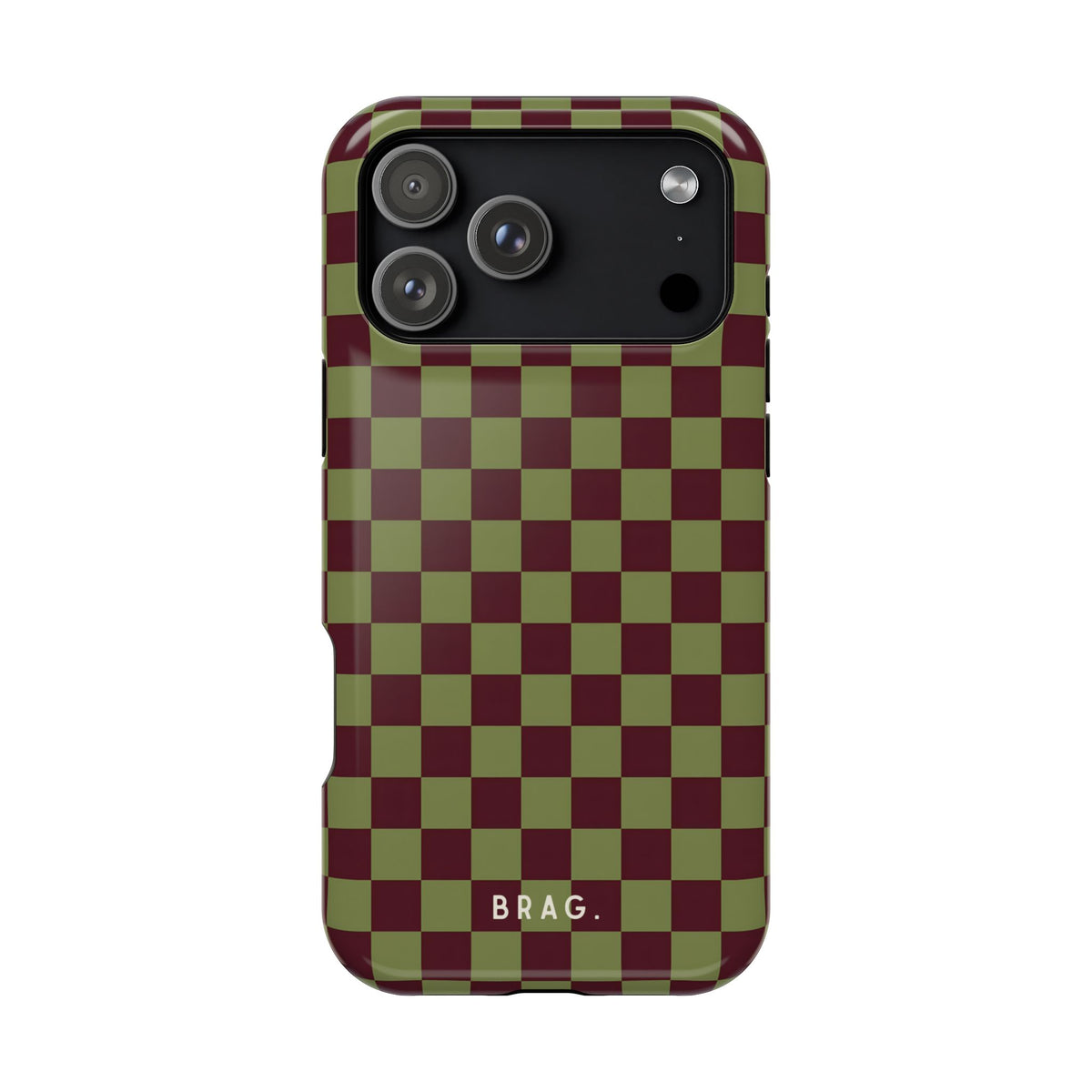 Lucky Check Magnetic Impact-Resistant Phone Case