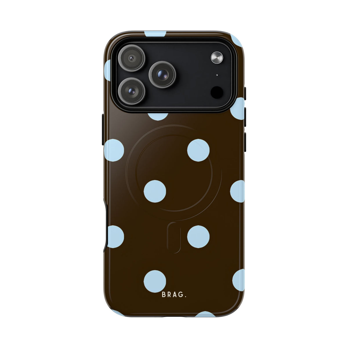 Scattered Dots MagSafe Tough Phone Case — Magnetic Protective Cover