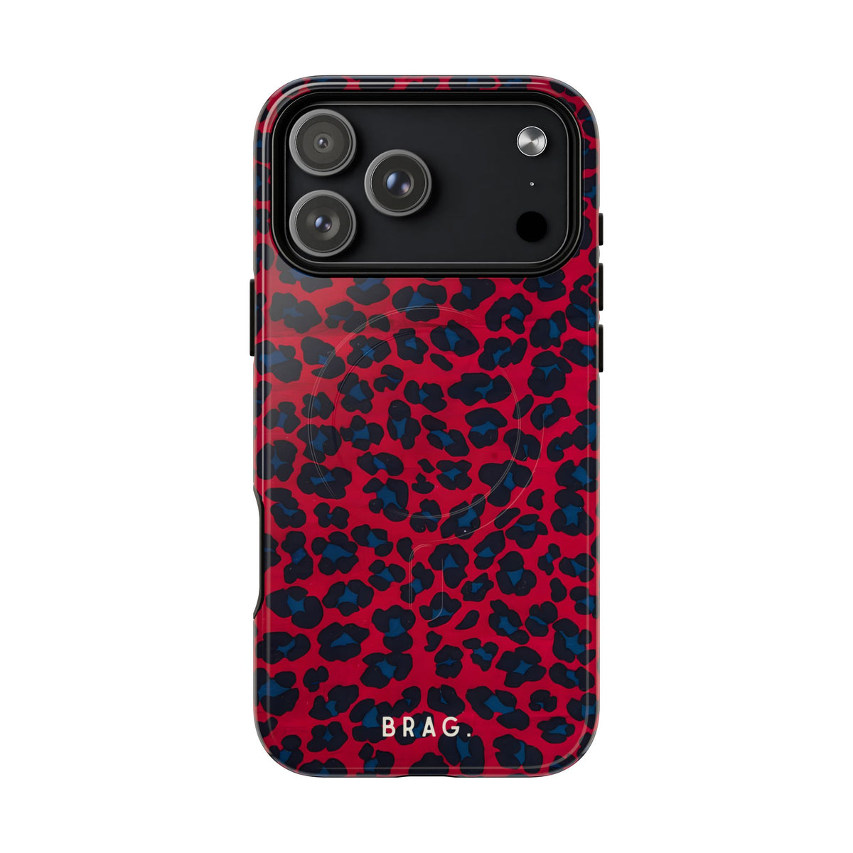 Red Panther MagSafe Tough Phone Case — Magnetic Protective Cover