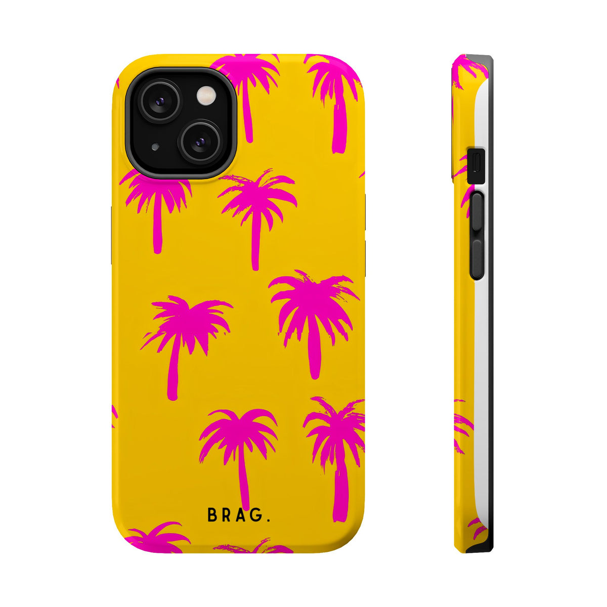 Pink Palms Magnetic Impact-Resistant Phone Case