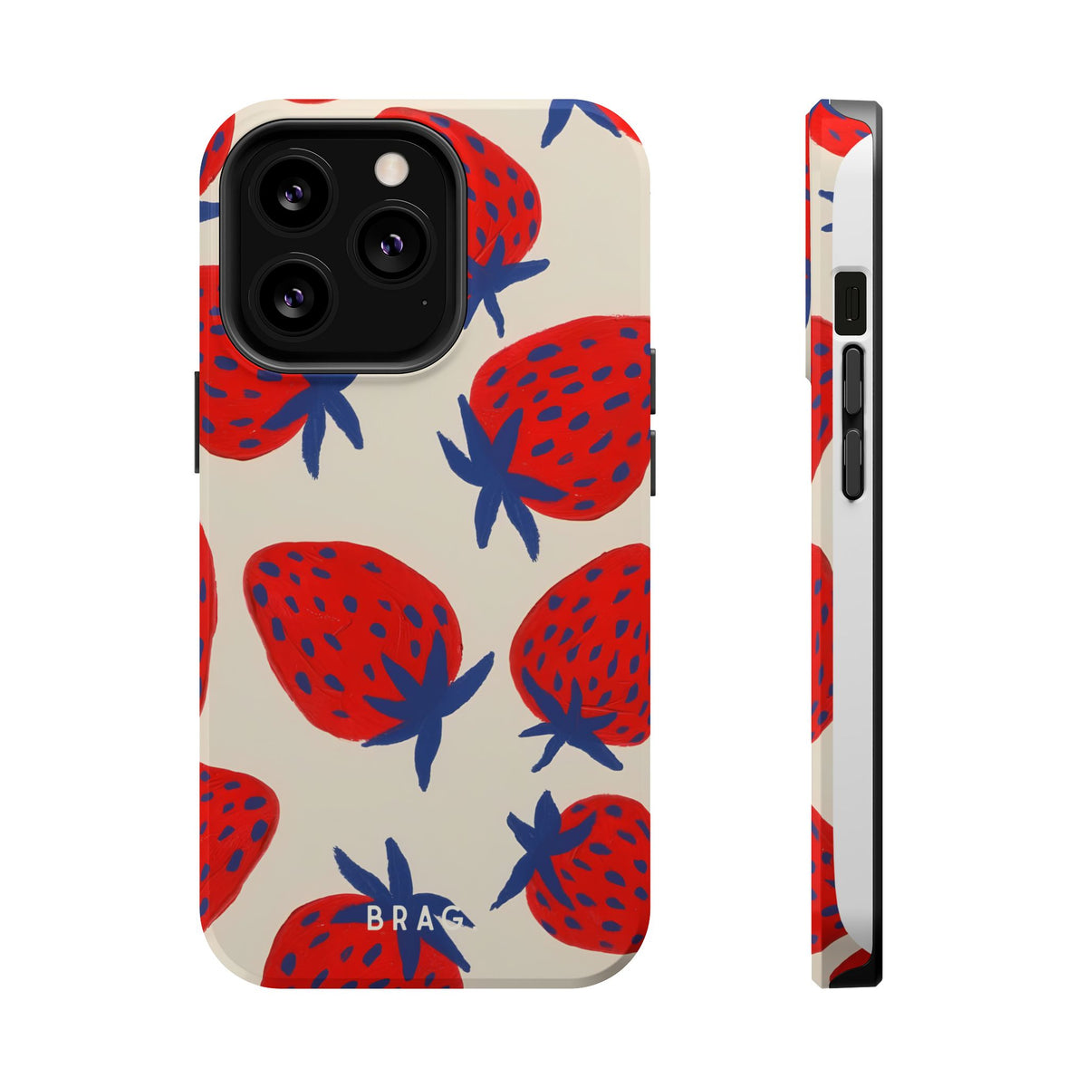 Strawberry Field Magnetic Impact-Resistant Phone Case