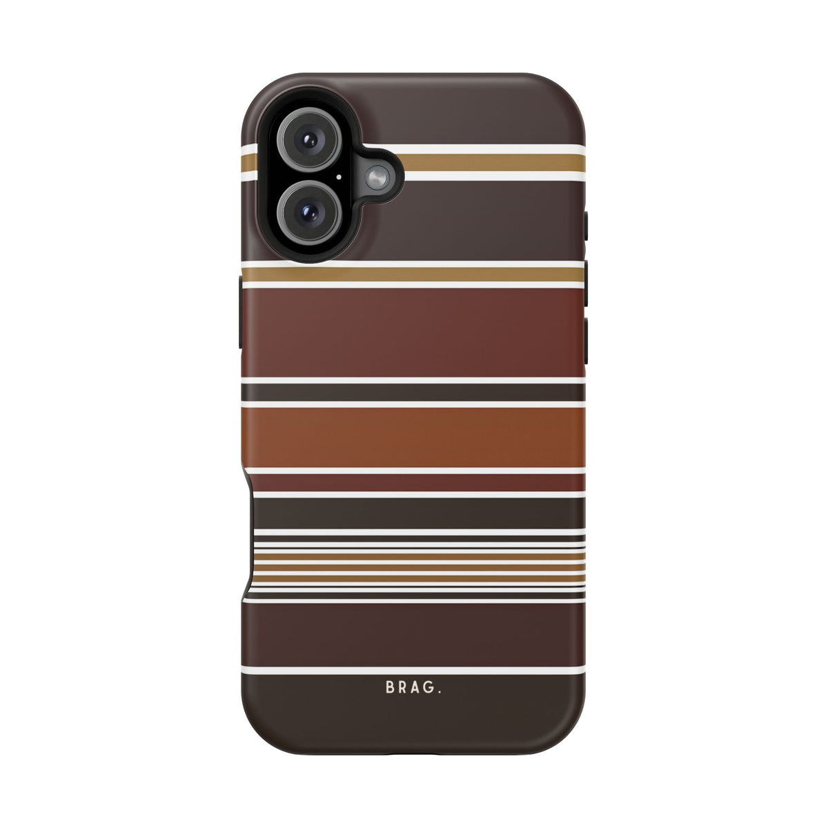 Cocoa Line Magnetic Impact-Resistant Phone Case