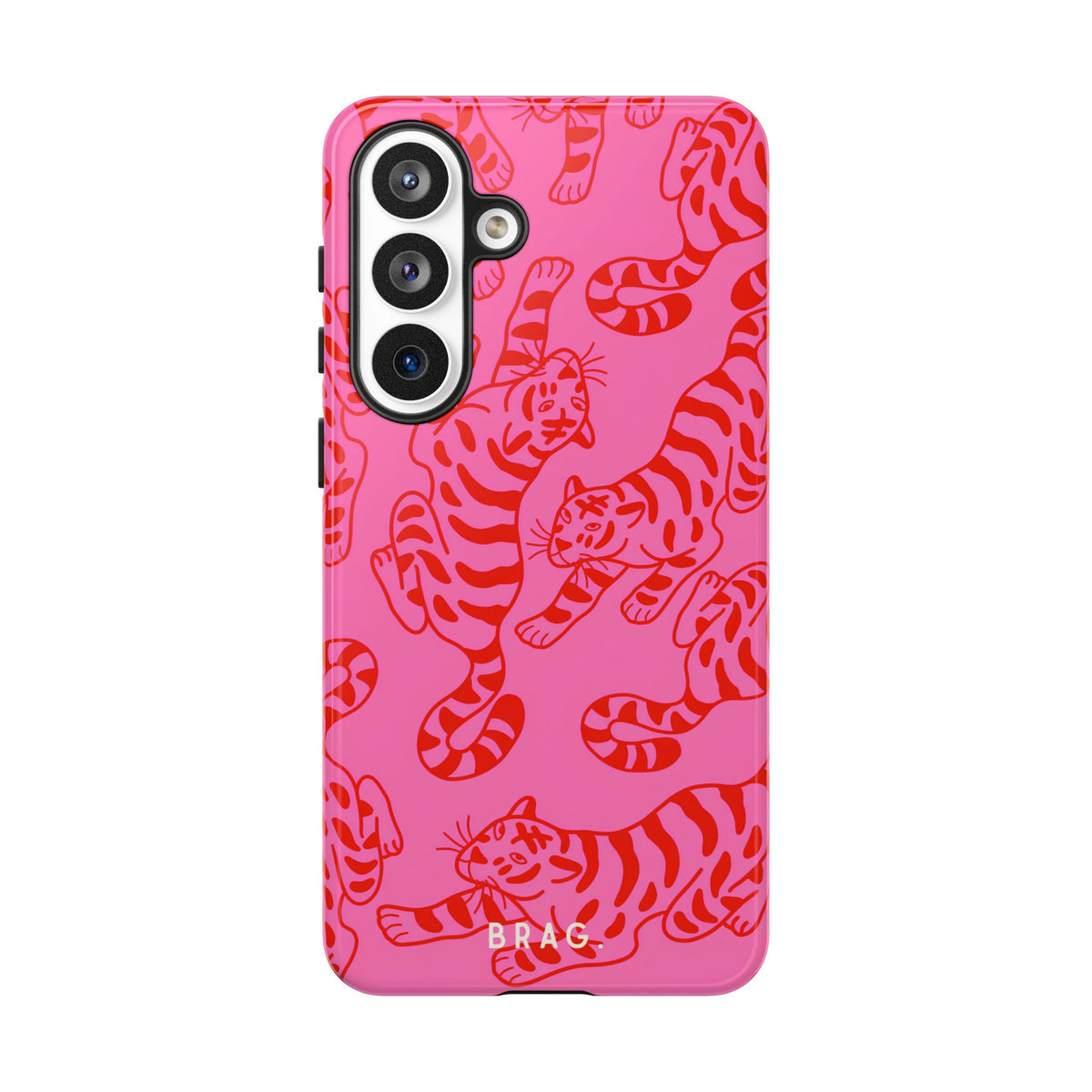 Tiger Lily Tough Phone Case – Shockproof Protective iPhone Cover