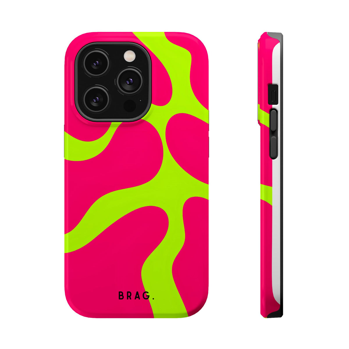 Pink Mirage Magnetic Impact-Resistant Phone Case