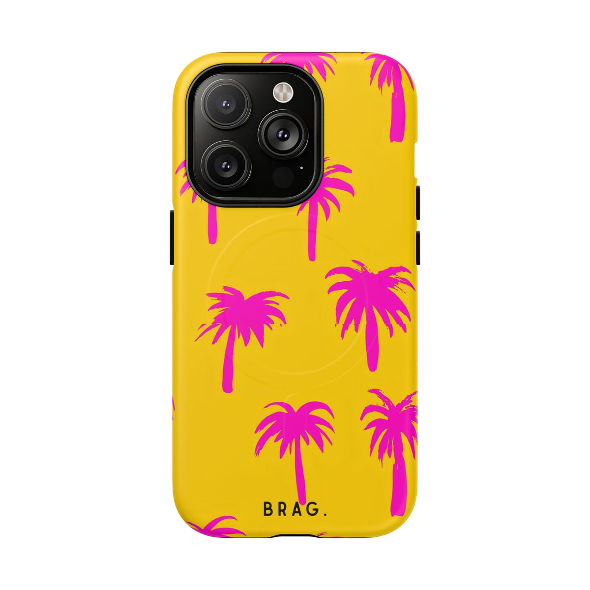 Pink Palms MagSafe Tough Phone Case — Magnetic Protective Cover