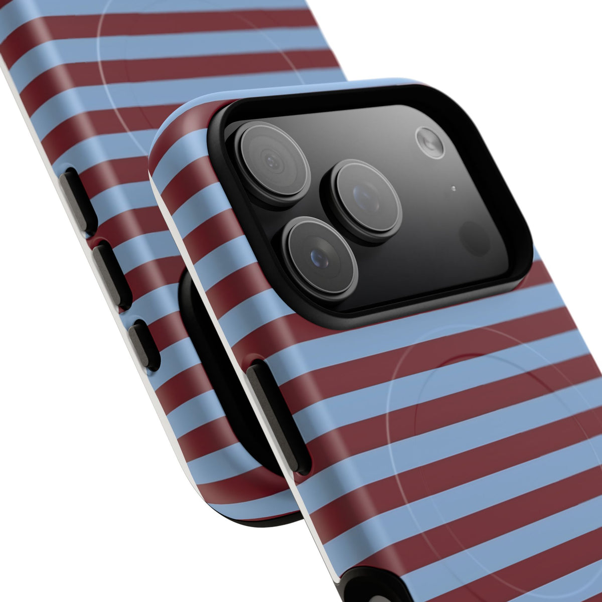 Varsity Stripe MagSafe Tough Phone Case — Magnetic Protective Cover
