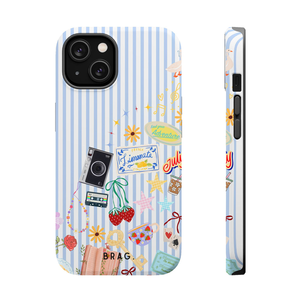 Travel Girl Magnetic Impact-Resistant Phone Case