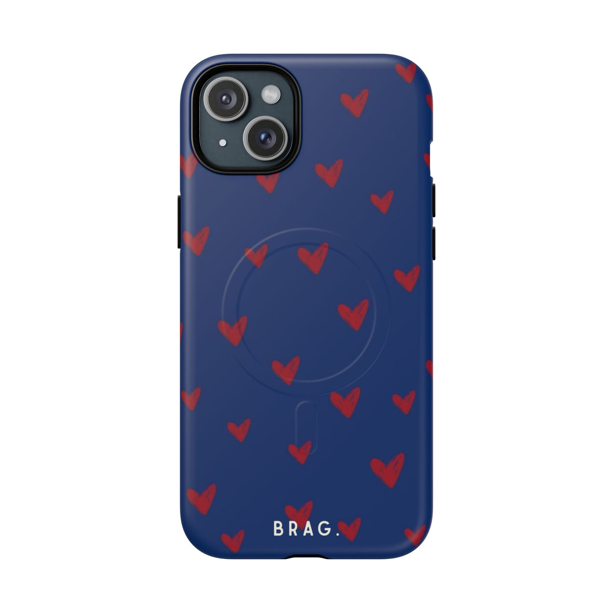 Blue Flirt MagSafe Tough Phone Case — Magnetic Protective Cover
