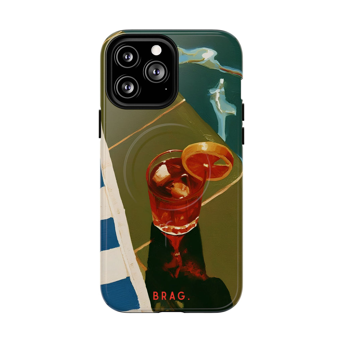 Aperol Hour MagSafe Tough Phone Case — Magnetic Protective Cover