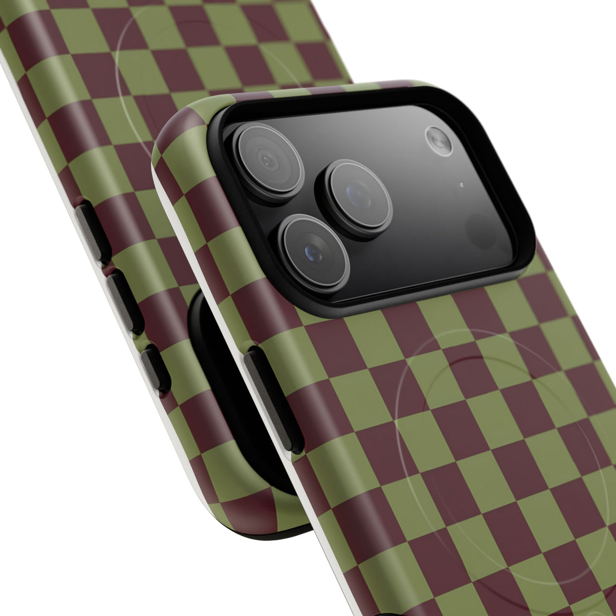 Lucky Check MagSafe Tough Phone Case — Magnetic Protective Cover