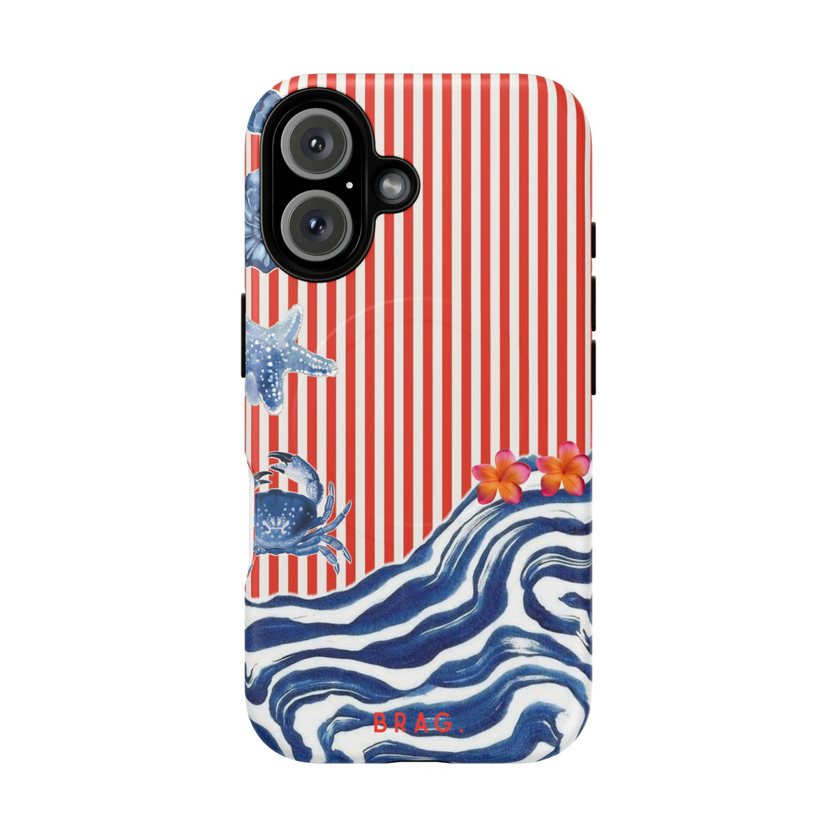 Riviera Postcard MagSafe Tough Phone Case — Magnetic Protective Cover