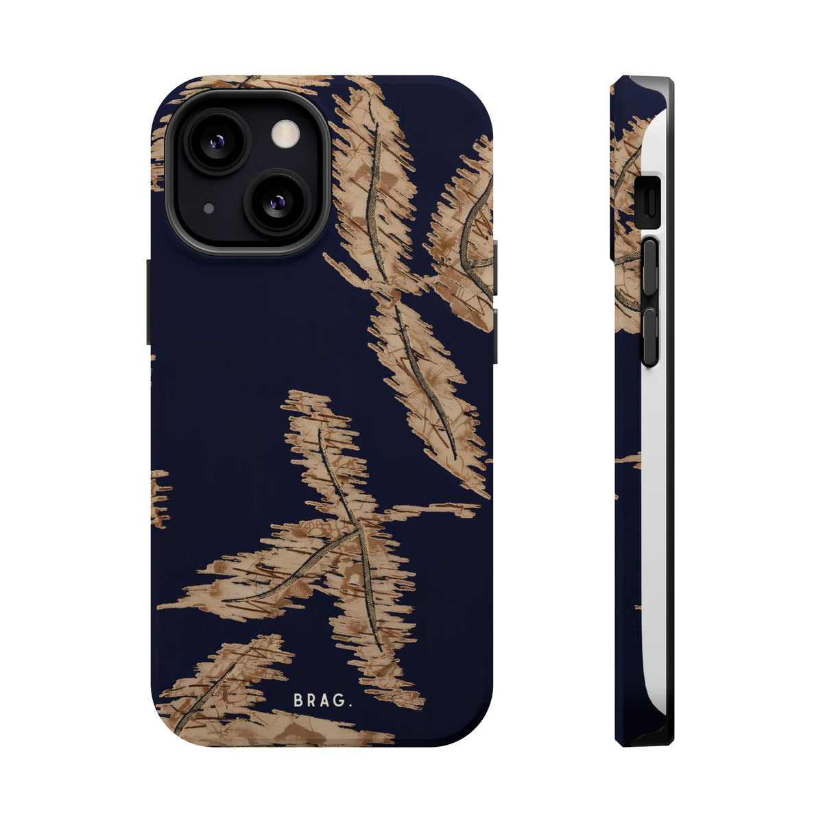 Golden Fern Magnetic Impact-Resistant Phone Case